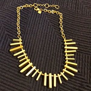 Banana Republic heavy matte gold necklace